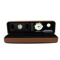 Csonka Travel Cigar Case - Transporter - Tobacco Brown