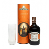 Diplomatico Mantuano with Highball Glass Gift Set