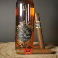 Exclusive Cigars & Dominique London Cigar Cognac Sampler - 2 Cigars and 70cl Cognac