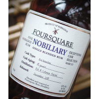 JANUARY SALE - Foursquare Nobiliary Rum - 62% 70cl