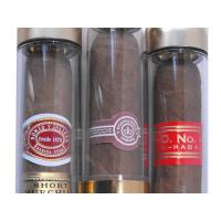 Glass Cigar Travel Tube set - 3 cigars - Great Gift