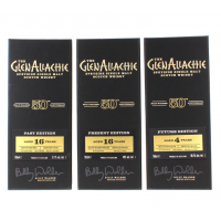 Glenallachie Billy Walker 50th Anniversary Past, Present and Future Triology Set - 3x70cl