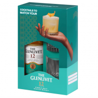 Glenlivet 12 Year Old Bottle and Glass Gift Pack