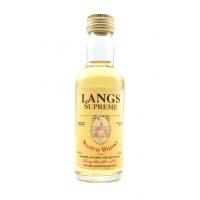 Langs Supreme 70 Proof Scotch Whisky Miniature - 40% 5cl