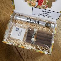 Luxury Quick Smoke and Scent Gift Sampler - 5 Cigars & Aftershave