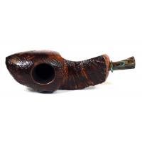 P Jeppesen Giant Special Coral Reef Sandblast Fishtail Pipe (NEER75)