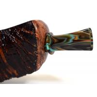P Jeppesen Giant Special Coral Reef Sandblast Fishtail Pipe (NEER75)