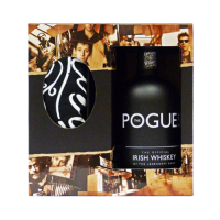 Pogues Irish Whiskey Gift Pack - 70cl Bottle with T-Shirt