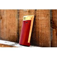 ST Dupont Lighter - Slim 7 Flat Flame Torch - Red and Gold