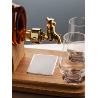 Barrel and 2 Glasses with Tap Whisky Decanter (Stylish Whisky) - 40% 350ml