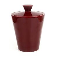 Savinelli Airtight Humidor Tobacco Storing Jar - Burgundy