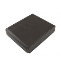 Brown Leather Cedar Lined Magnetic Cigarillos Case