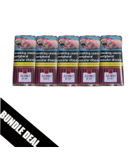 BUNDLE DEAL - Alsbo Ruby Pipe Tobacco - 5 x 50g Pouch
