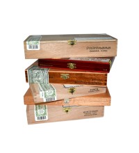 Empty Cigar Boxes - Wooden Type - Small/Medium LUCKY DIP