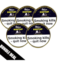 Bundle Deal - Peterson Nightcap Pipe Tobacco - 5 x 50g tin (Formerly Dunhill Range)