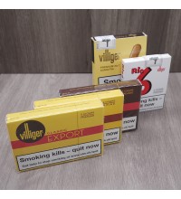 Villiger Range Sampler - 5 Packs of 5 (25 Cigars)