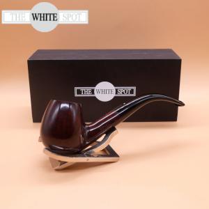 Alfred Dunhill - The White Spot Bruyere 5113 Group 5 Bent Apple Fishtail Pipe (DUN320)
