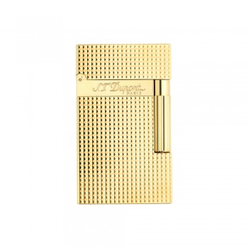 ST Dupont Lighter - Ligne 2 - Gold Diamond Head
