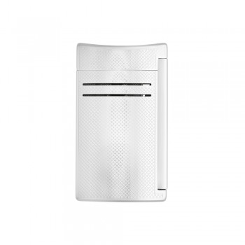 ST Dupont Lighter - Maxijet - Chrome Grid Finish