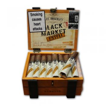 JANUARY SALE - Alec Bradley Black Market Esteli Robusto Cigar - Box of 24