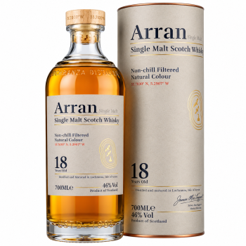 Arran 18 Year Old - 46% 70cl