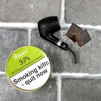 Peterson 3 P\\\'s Plug Pipe Tobacco 50g Tin