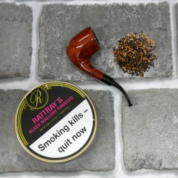Rattrays Black Mallory Pipe Tobacco 50g Tin (Discontinued)
