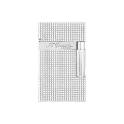ST Dupont Lighter - Ligne 2 - Diamond Head Silver Finish