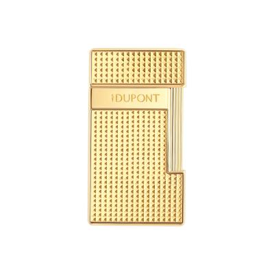 ST Dupont Lighter - Slimmy - Golden Diamond Head