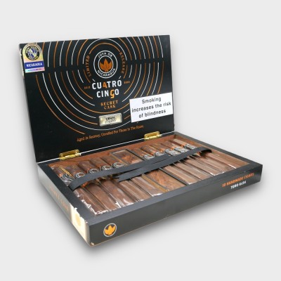 Joya de Nicaragua Cuatro Cinco Secret Cask Limited Edition Cigar (1341 of 1550) - Box of 10