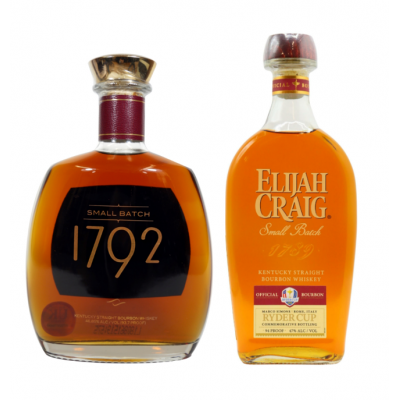 JANUARY SALE - SPECIAL OFFER BUNDLE DEAL - 1792 Small Batch Kentucky Straight Bourbon & Elijah Craig Small Batch Ryder Cup Edition