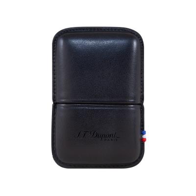 ST Dupont Lighter Case - Ligne 2 - Black Leather