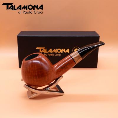 Talamona Di Paolo Croci Elite Zebrano Band 9mm Fishtail Pipe (ART658)