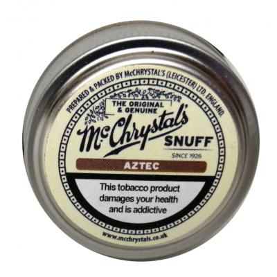 McChrystals Aztec (Formerly Chocolate) Snuff - Large Tin - 8.75g