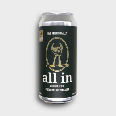 All In Alcohol Free Premium English Lager - 1 Can