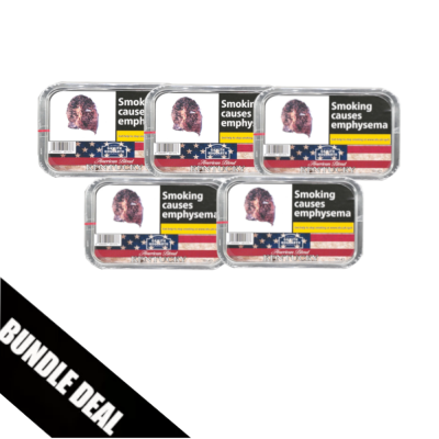 BUNDLE DEAL - American Blends Kentucky N Pipe Tobacco - 5 x 50g Tin