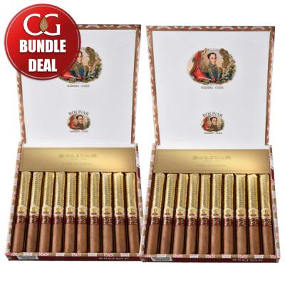 LCDH Bolivar New Gold Medal Cigar - 2 x Box of 10 (20) Bundle Deal