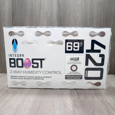 Boost by Integra - 2 Way Humidity Control Regulator Humidifier - 420g Pack - 69% RH - 1 Packet