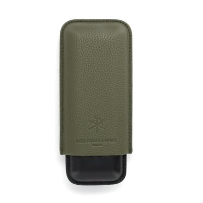 Les Fines Lames Cigar Case - DUO Green - Fits 2 Cigars