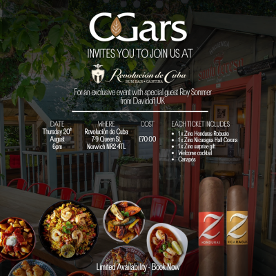 C.Gars Norfolk Sampling Event - Thursday 20th August 2026