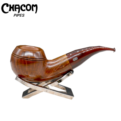 Chacom Bullmoose Natural Smooth Metal Filter Fishtail Pipe (CH284) - End of Line