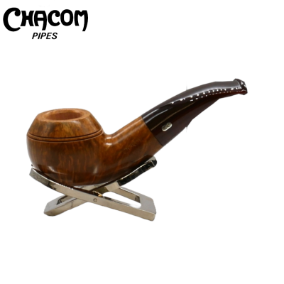 Chacom Bullmoose Natural Smooth Metal Filter Fishtail Pipe (CH494) - End of Line