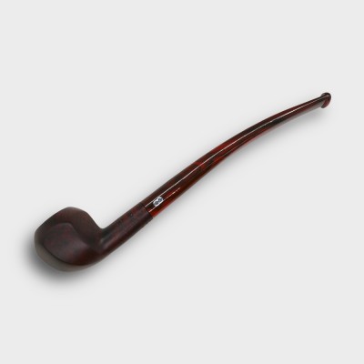 Chacom Berlingot Dark Smooth 1595 Semi Bent Metal Filter Pipe (CH822)