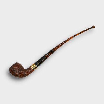 Chacom Churchill Long 99 Sandblast Bent Metal Filter Fishtail Pipe (CH827)