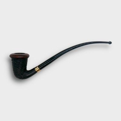 Chacom Calabash Churchwarden Rustic Fishtail Pipe (CH869)