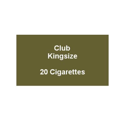 Club Kingsize Cigarettes - 1 Pack of 20 Cigarettes (20)