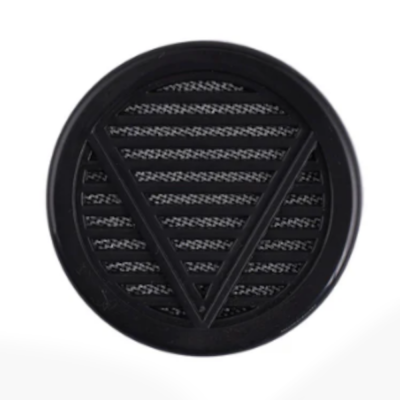 Bargain Round Humidifier - Black - up to 50 cigars capacity