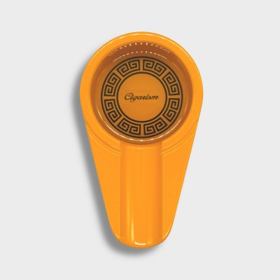 Cigarism Cigar Aluminium Ashtray - Yellow