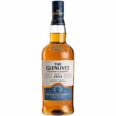 COSMETIC DEFECT - Glenlivet Founders Reserve - 40% 70cl COSMETIC DEFECT - Glenlivet Founders Reserve - 40% 70cl