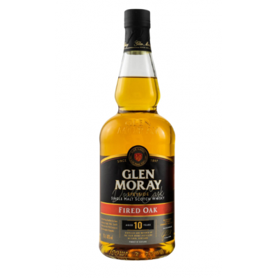 COSMETIC DEFECT - Glen Moray 10 Year Old Fired Oak - 40% 70cl